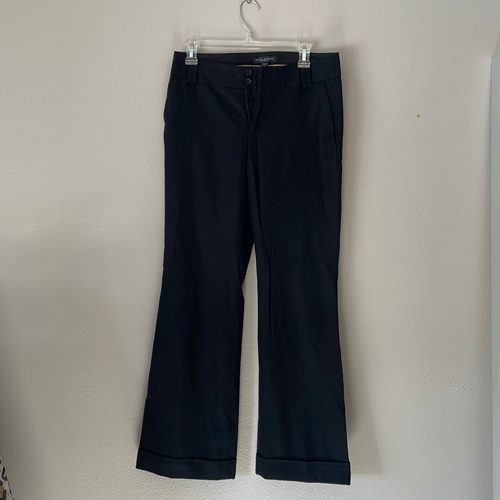 Banana Republic wool black pants size 4